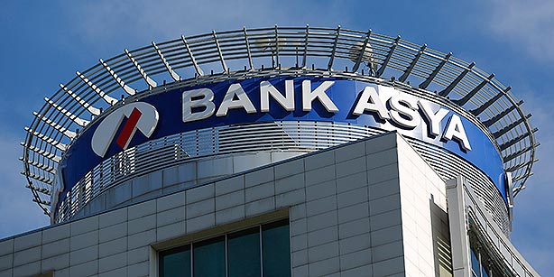 Bank Asya headquarters is pictured in İstanbul on Feb. 4. (Photo: Reuters)