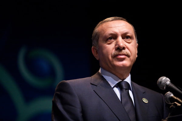 Turkish President Recep Tayyip Erdoğan, speaking at a United Nations event. / UNAOC