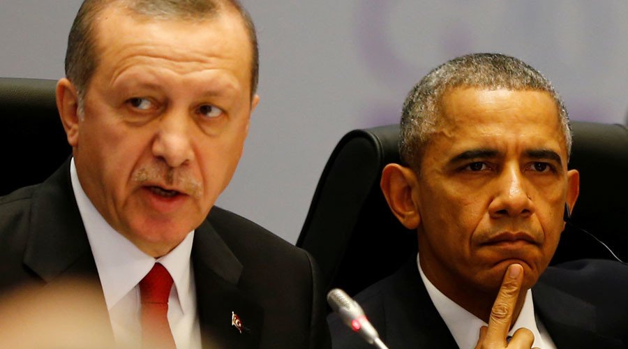 Turkey's President Tayyip Erdogan and U.S. President Barack Obama © Murad Sezer / Reuters