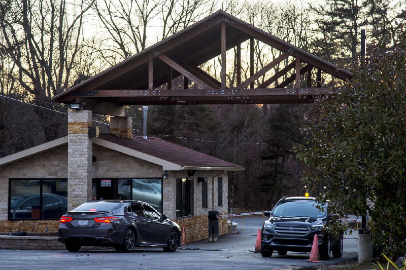 Entrance of the retreat center where Mr. Gulen resides